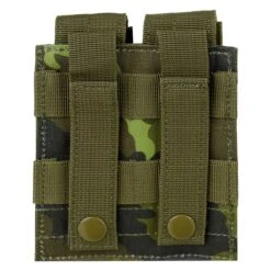 MFH Double Magazine Pouch Small MOLLE Czech Woodland -TactiFlex Sales Shop 30617J MFH Double Magazine Pouch Small MOLLE Czech Woodland 002