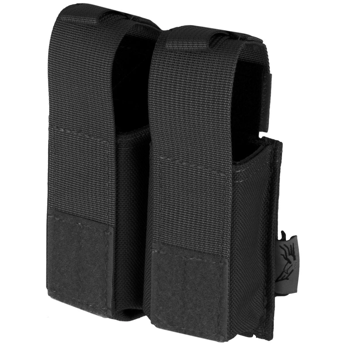 Flyye Double 9mm Pistol Magazine Pouch Ver. HP MOLLE Black 3 Flyye Double 9mm Pistol Magazine Pouch Ver. HP MOLLE Black