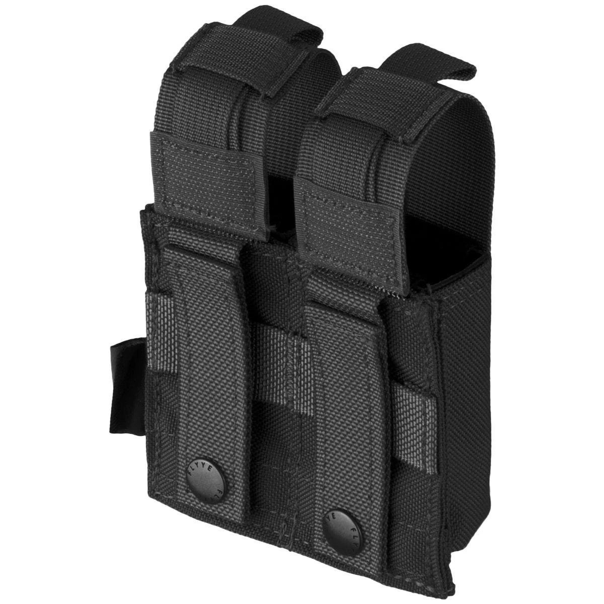Flyye Double 9mm Pistol Magazine Pouch Ver. HP MOLLE Black 4 Flyye Double 9mm Pistol Magazine Pouch Ver. HP MOLLE Black - Image 2