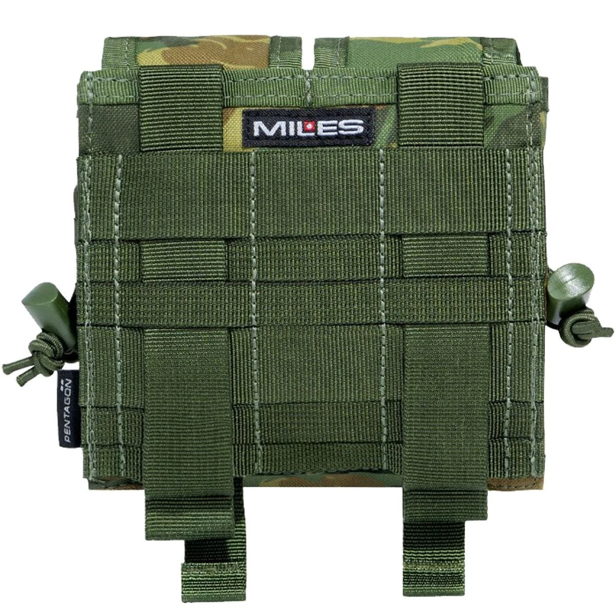 Pentagon Double Multi Pouch Greek Lizard Camo - Image 2