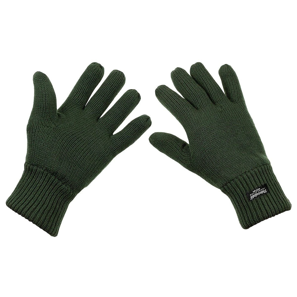 MFH Knitted Gloves 3M Thinsulate Olive 3 MFH Knitted Gloves 3M Thinsulate Olive