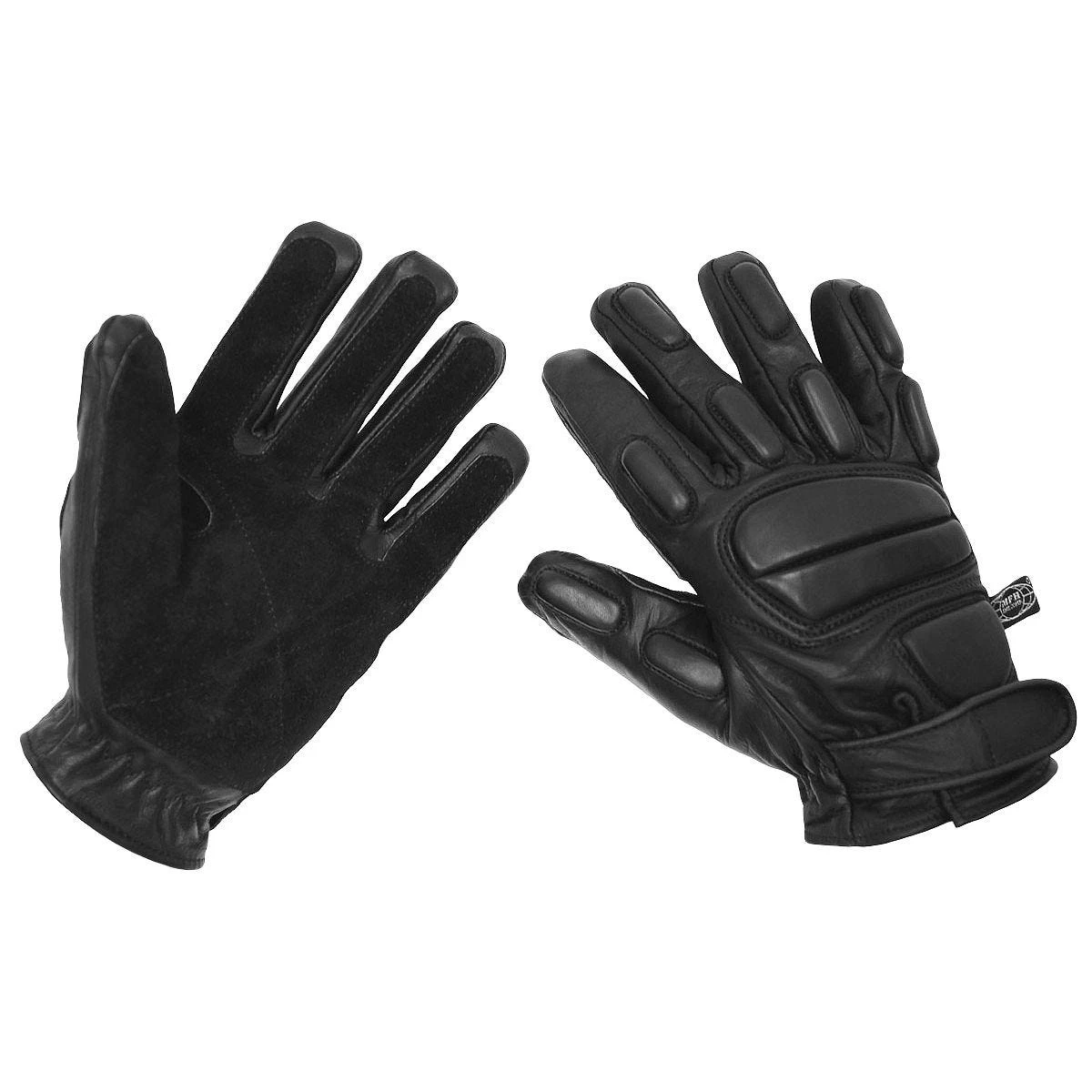 MFH Protect Leather Gloves Black 3 MFH Protect Leather Gloves Black