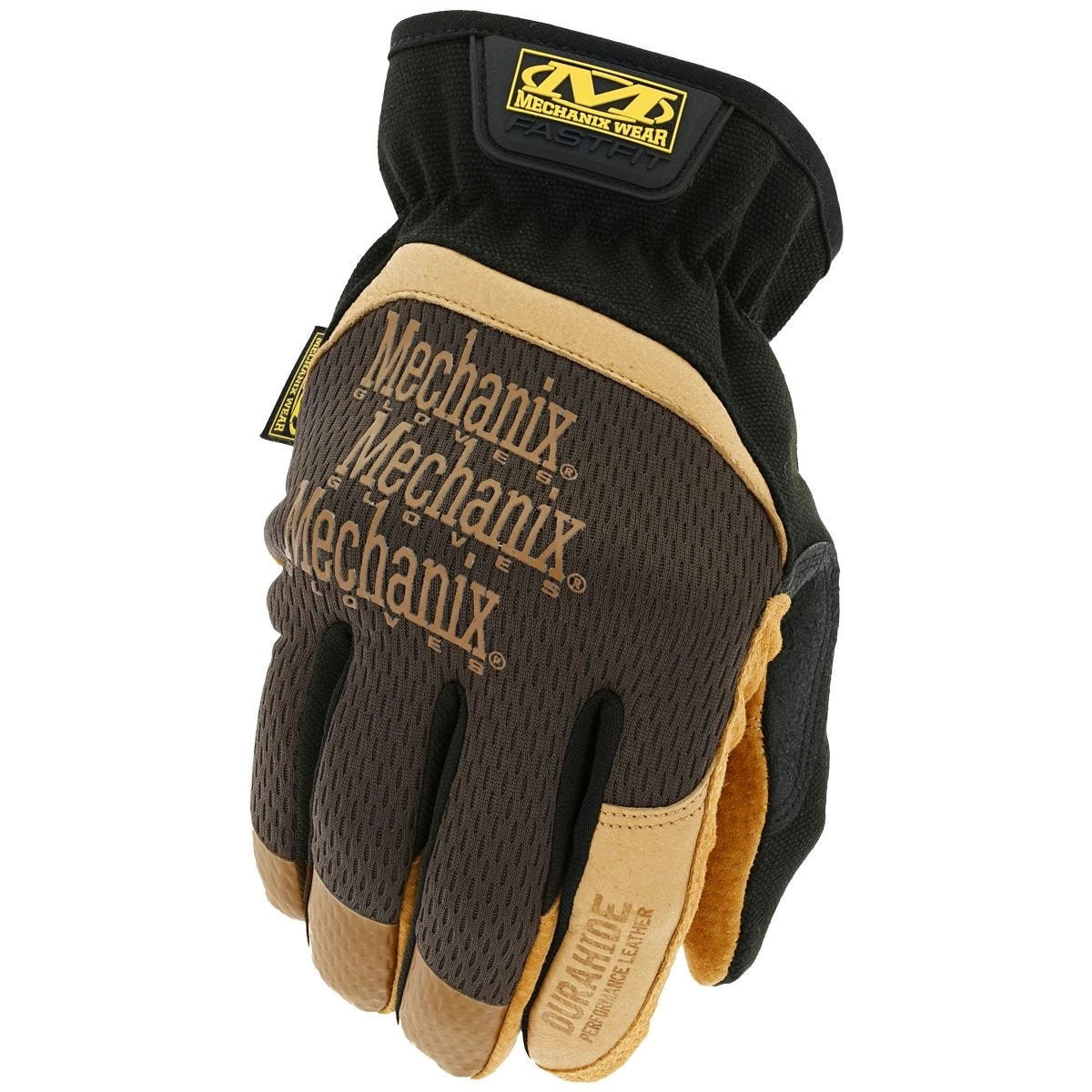 Mechanix Wear FastFit Leather Gloves Brown 3 Mechanix Wear FastFit Leather Gloves Brown
