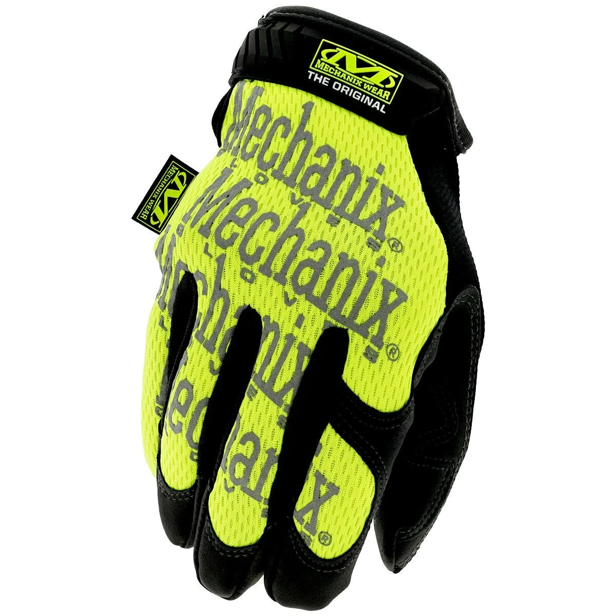 Mechanix Wear Original Hi-Viz Gloves Fluorescent Yellow 3 Mechanix Wear Original Hi-Viz Gloves Fluorescent Yellow