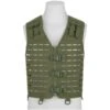 Mil-Tec Laser Cut Carrier Vest Olive 1 Mil-Tec Laser Cut Carrier Vest Olive -TactiFlex Sales Shop Mil tec laser cut vest olive 2 1