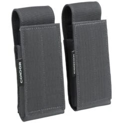 Condor QD Pistol Mag Pouch 2 Pack Slate -TactiFlex Sales Shop condor qd pistol mag pouch slate 004