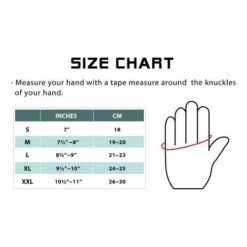 Condor Stryker Padded Knuckle Gloves Black -TactiFlex Sales Shop condor stryker gloves size chart 1