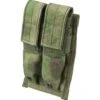 Flyye Double 9mm Magazine Pouch MOLLE A-TACS FG 2 Flyye Double 9mm Magazine Pouch MOLLE A-TACS FG -TactiFlex Sales Shop flyye double 9mm mag pouch atacs FG ALL 1 2