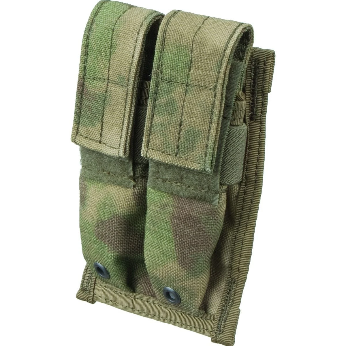 Flyye Double 9mm Magazine Pouch MOLLE A-TACS FG 3 Flyye Double 9mm Magazine Pouch MOLLE A-TACS FG
