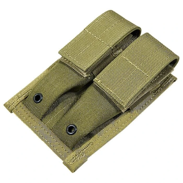 Flyye Double 9mm Magazine Pouch MOLLE Khaki 3 Flyye Double 9mm Magazine Pouch MOLLE Khaki