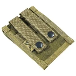 Flyye Double 9mm Magazine Pouch MOLLE Khaki 5 Flyye Double 9mm Magazine Pouch MOLLE Khaki -TactiFlex Sales Shop flyye double 9mm mag pouch khaki 2aaa 2