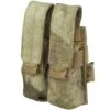 Flyye Double 9mm Magazine Pouch Ver. FE MOLLE A-TACS AU -TactiFlex Sales Shop flyye double 9mm mag pouch ver fe a tacs AU ALL 1 2