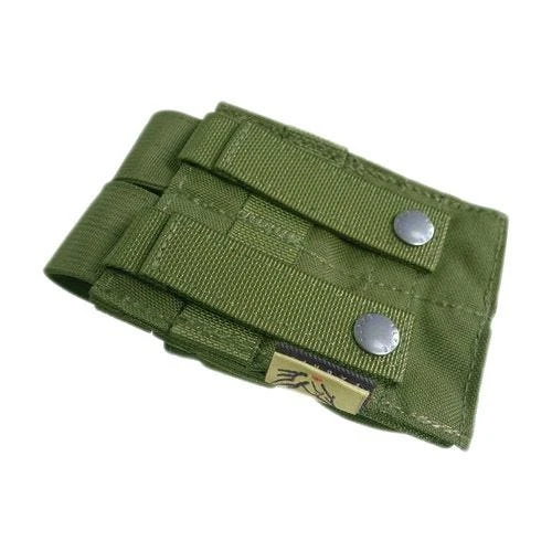 Flyye Double 9mm Magazine Pouch Ver. FE MOLLE Olive Drab 4 Flyye Double 9mm Magazine Pouch Ver. FE MOLLE Olive Drab - Image 2