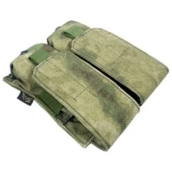 Flyye Double M4/M16 Magazine Pouch MOLLE A-TACS FG -TactiFlex Sales Shop flyye double m4 m16 mag pouch atacsfg 2a 2