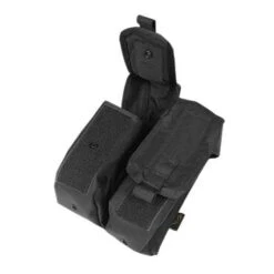 Flyye Dual AK Magazine Pouch MOLLE Black -TactiFlex Sales Shop flyye dual ak mag pouch black 3a 2