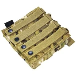Flyye EV Universal Double Magazine Pouch MOLLE MultiCam -TactiFlex Sales Shop flyye ev uni double mag pouch multi 2b 2