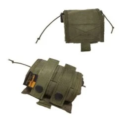 Flyye Folding Magazine Drop Pouch MOLLE Ranger Green -TactiFlex Sales Shop flyye fold mag pouch ranger 3a 2