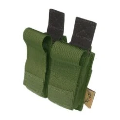 Flyye Double .45 Pistol Magazine Pouch MOLLE Olive Drab -TactiFlex Sales Shop flyye molle dbl 45 pistol mag pouch olive 3a 2