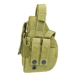 Flyye Right Handed Pistol Holster Khaki -TactiFlex Sales Shop flyye pistol holser khaki 2a 2