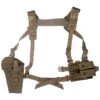 Flyye Shoulder Holster System Panel MOLLE Coyote Brown -TactiFlex Sales Shop flyye shoulder molle system panel COYOTE NEW 1 2