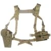 Flyye Shoulder Holster System Panel MOLLE Khaki 2 Flyye Shoulder Holster System Panel MOLLE Khaki -TactiFlex Sales Shop flyye shoulder molle system panel KHAKI NEW 1 2