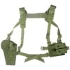 Flyye Shoulder Holster System Panel MOLLE Olive Drab -TactiFlex Sales Shop flyye shoulder molle system panel OLIVE NEW 1 2