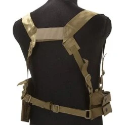 Flyye Shoulder Holster System Panel MOLLE Coyote Brown -TactiFlex Sales Shop flyye shoulder molle system panel coyote 2b 2