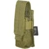Flyye Single 9mm Magazine Pouch Ver. FE MOLLE Khaki -TactiFlex Sales Shop flyye single 9mm magazine pouch ver fe molle khaki 01