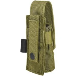 Flyye Single 9mm Magazine Pouch Ver. FE MOLLE Khaki -TactiFlex Sales Shop flyye single 9mm magazine pouch ver fe molle khaki 02