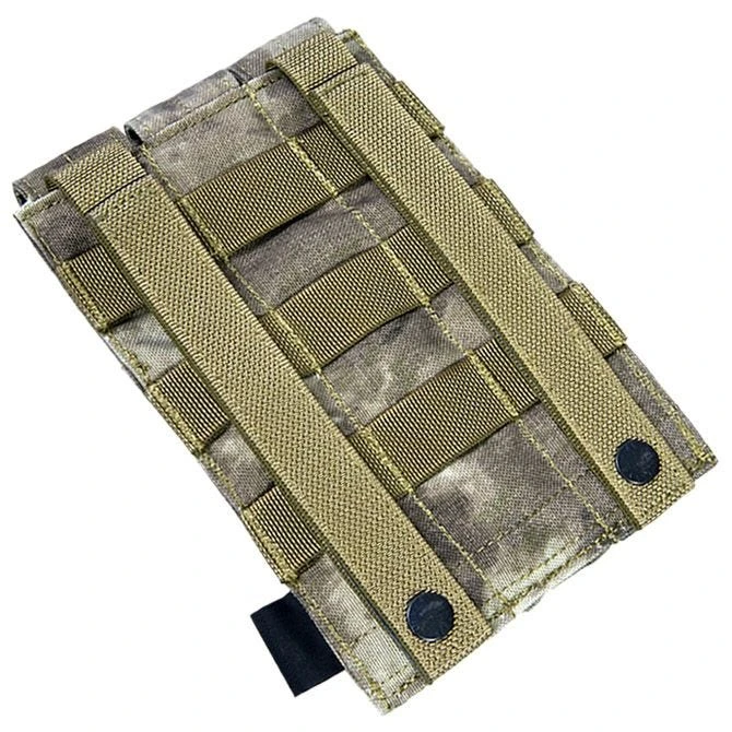 Flyye Triple MP5 Magazine Pouch MOLLE A-TACS AU 3 Flyye Triple MP5 Magazine Pouch MOLLE A-TACS AU - Image 2