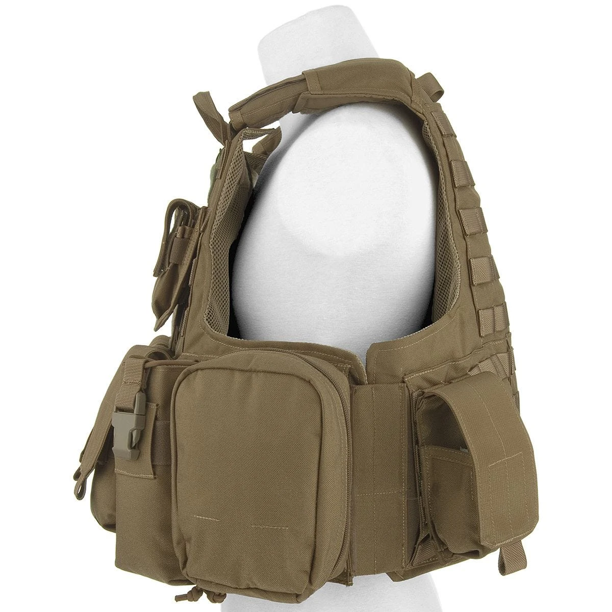 Flyye Force Recon Vest With Pouch Set Ver. Mar Coyote Brown 5 Flyye Force Recon Vest With Pouch Set Ver. Mar Coyote Brown - Image 3