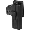 Helikon Release Button Holster With Belt Clip For Glock 17 Black -TactiFlex Sales Shop helikon release button holster for glock black 1