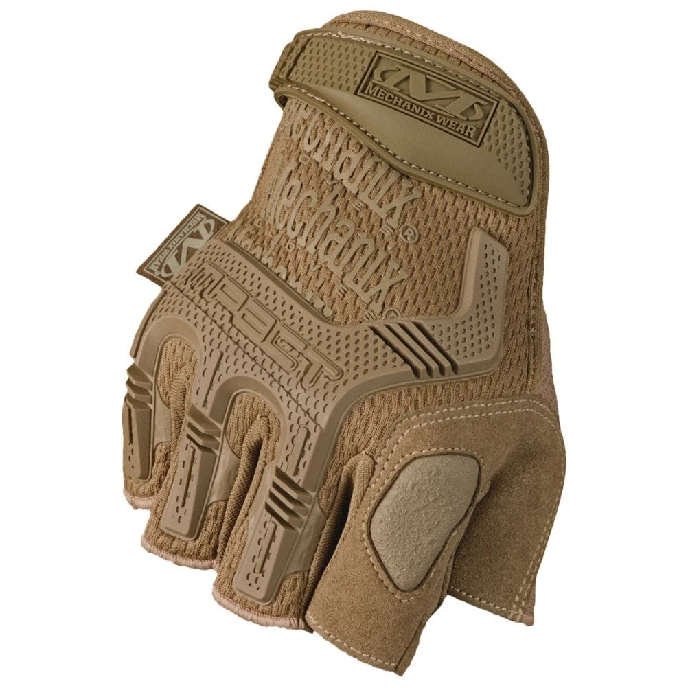 Mechanix Wear M-Pact Fingerless Gloves Coyote 3 Mechanix Wear M-Pact Fingerless Gloves Coyote