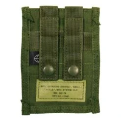 MFH Double 9mm Magazine Pouch Small MOLLE Olive 5 MFH Double 9mm Magazine Pouch Small MOLLE Olive -TactiFlex Sales Shop mfh double mag pouch small olive amaz 2