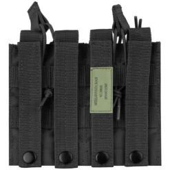 MFH Modular Pouch Black -TactiFlex Sales Shop mfh modular pouch open top black 3