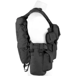 MFH South African Assault Vest Black -TactiFlex Sales Shop mfh saav vest black 2