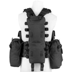 MFH South African Assault Vest Black -TactiFlex Sales Shop mfh saav vest black 4