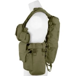 MFH South African Assault Vest OD Green -TactiFlex Sales Shop mfh south african assault vest od green 3