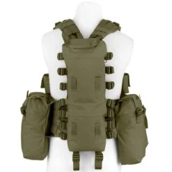 MFH South African Assault Vest OD Green -TactiFlex Sales Shop mfh south african assault vest od green 4