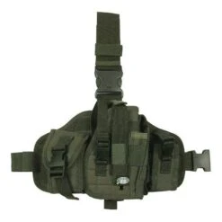 MFH MOLLE Leg Holster With Pouches Olive