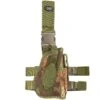 MFH Right Leg Holster Vegetato Woodland -TactiFlex Sales Shop mfh tactical leg holster right vegetato woodland