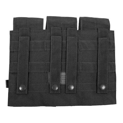 MFH Triple M4/M16 Magazine Pouch MOLLE Black 4 MFH Triple M4/M16 Magazine Pouch MOLLE Black - Image 2