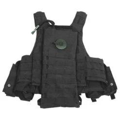 MFH Tactical MOLLE Vest Ranger Black -TactiFlex Sales Shop mfh vest ranger molle black amazon 2 1