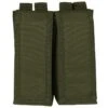 Mil-Tec Double AK47 Magazine Pouch MOLLE Olive -TactiFlex Sales Shop mil tec double ak47 mag pouch olive amaz 1 1