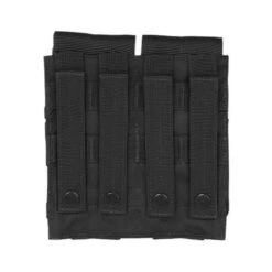 Mil-Tec Double M4/M16 Magazine Pouch MOLLE Black -TactiFlex Sales Shop mil tec double m4 m16 mag pouch black amaz 2 1