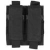 Mil-Tec Double Pistol Magazine Pouch Black -TactiFlex Sales Shop mil tec double pistol mag pouch black amaz 1 1