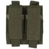 Mil-Tec Double Pistol Magazine Pouch Olive -TactiFlex Sales Shop mil tec double pistol mag pouch olive amaz 1 1