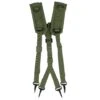 Mil-Tec US LC2 Suspenders Olive -TactiFlex Sales Shop mil tec lc2 suspenders olive 1 1