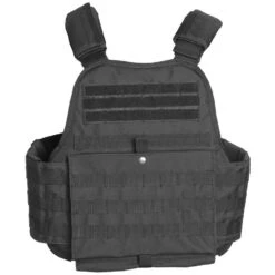 Mil-Tec Plate Carrier Vest Black