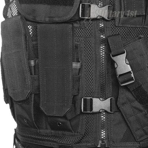 Mil-Tec USMC Tactical Vest Black 6 Mil-Tec USMC Tactical Vest Black - Image 4